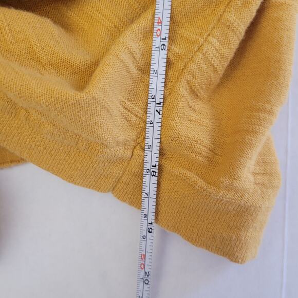 Mudd Marigold Hooded Tie‑Front Top XL ¾‑Sleeve lightweight Juniors Boho Fall - Picture 6 of 6
